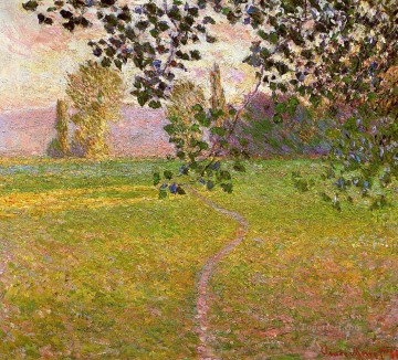  Giverny Pintura - Paisaje matutino Giverny Claude Monet